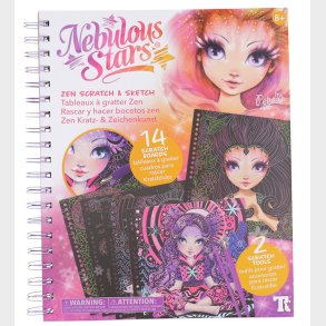 Nebulous Stars Aktivitetsbog m. Tilbehr - Skrabekunst - Petulia