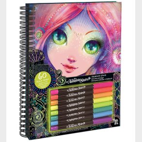 Nebulous Stars Malebog m. Tuscher - Sorte Sider - Coralia