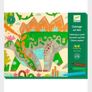 Djeco Kreast - Farvelgning P Tr - Dino World