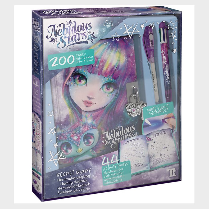 Nebulous Stars Dagbog m. Ls/Tilbehr - Isadora