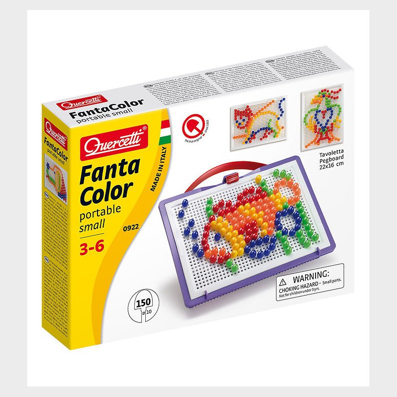 Quercetti Stiftmosaik - Fanta Color Tab - 150 stk. - 00922