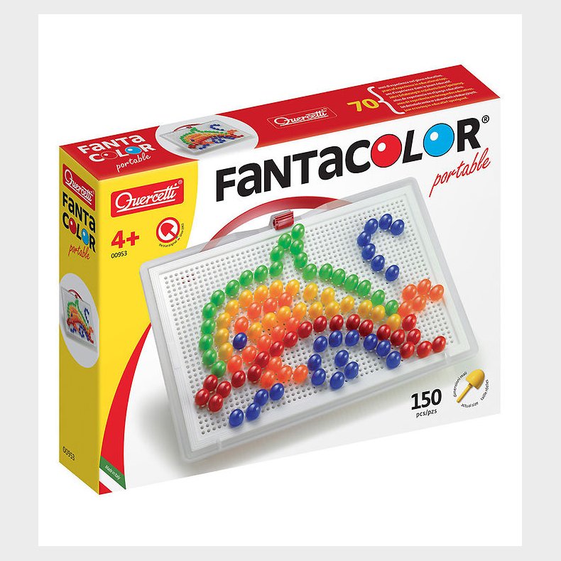 Quercetti Stiftmosaik - FantaColor - 150 Dele - 00953