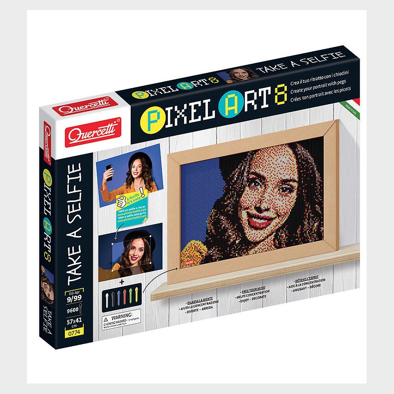 Quercetti PixelArt 8 - Take A Selfie - 9600 dele - 00774