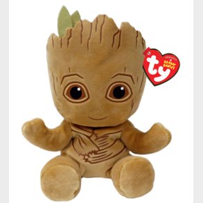 Ty Bamse - Beanie Babies - 20 cm - Marvel Groot