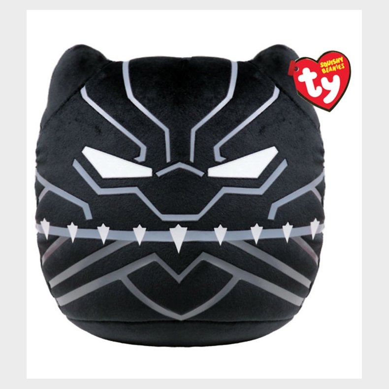Ty Bamse - Squishy Beanies - 25 cm - Marvel Black Panther