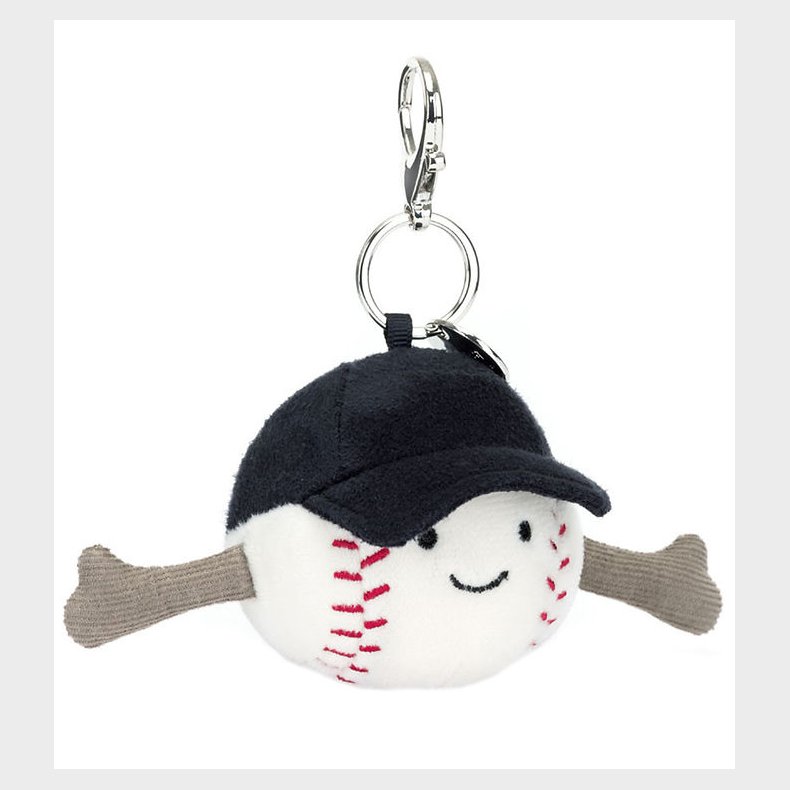 Jellycat Nglering - 12x6 cm - Amuseables Sports Baseball