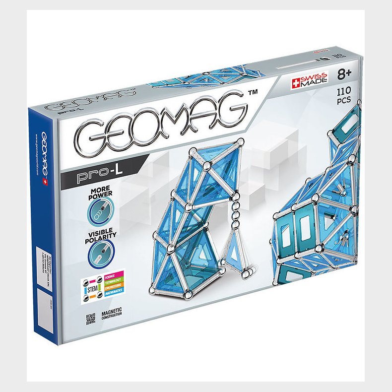 Geomag Magnetst - Pro-L Panels - 110 Dele