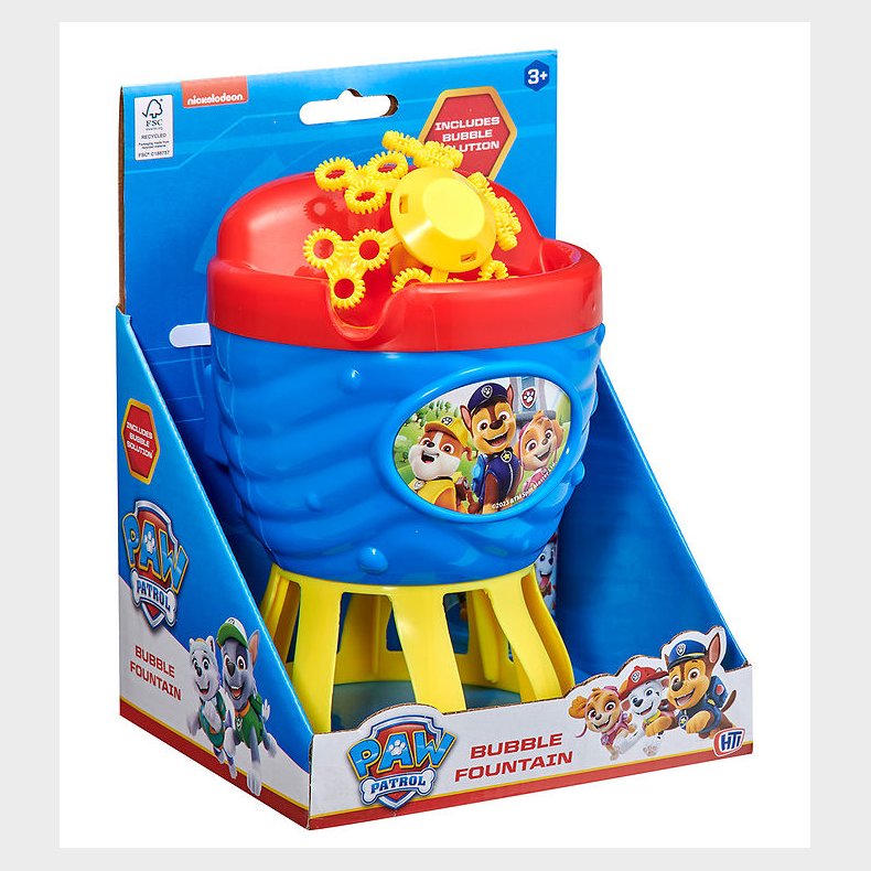 Bubbles Sbeboblemaskine - Paw Patrol Bubble Fountain