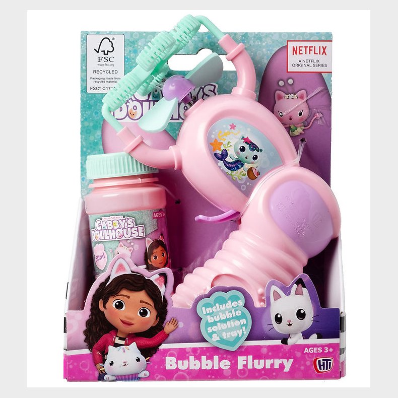 Bubbles Sbeboblemaskine - Gabby's Dukkehus Bubble Flurry