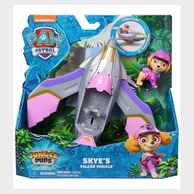 Paw Patrol Legetjsflyver - 20 cm - Skye's Falcon kretj