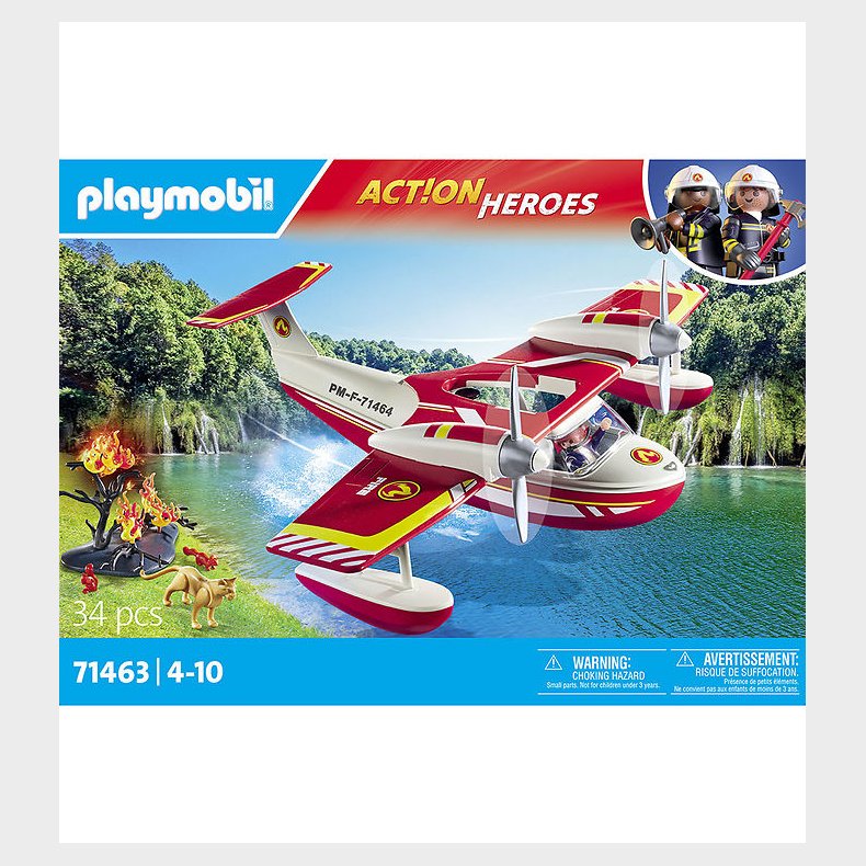 Playmobil Action Heroes - Firefighting Sea Plane - 71463