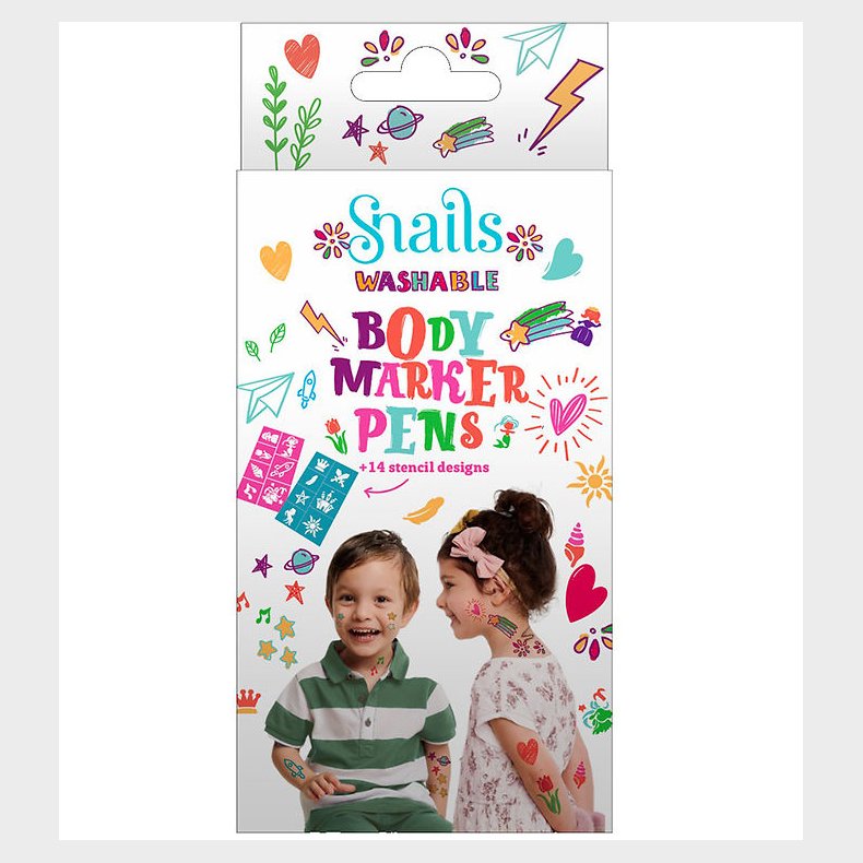Snails Tatoveringsst - Body Marker Pens