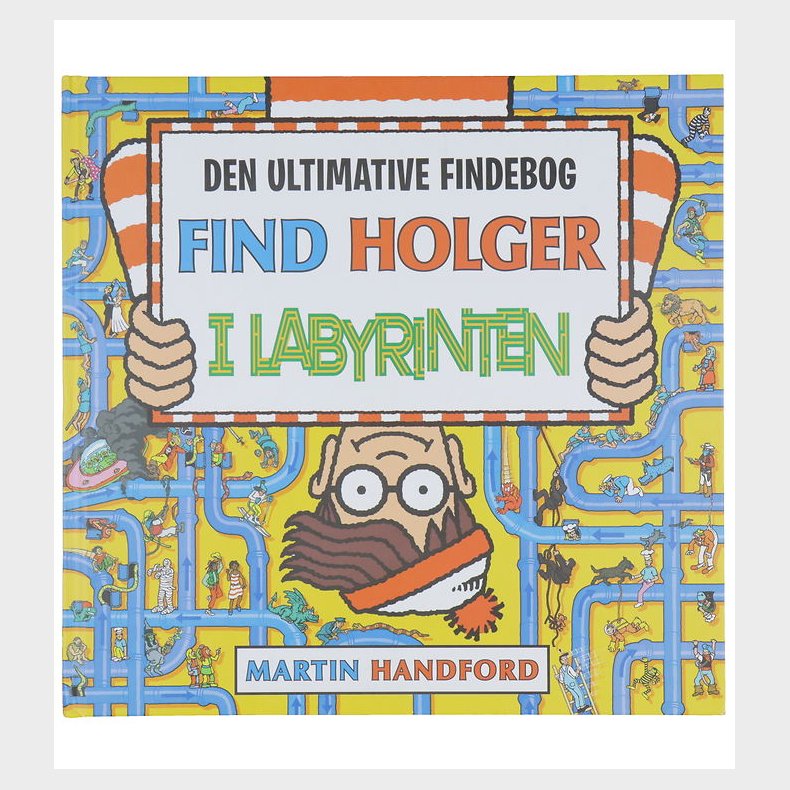 Alvilda Bog - Find Holger I Labyrinten - Dansk