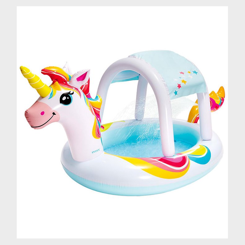 Intex Badebassin - Unicorn Spray Pool - 254x132x109 cm - 130 L