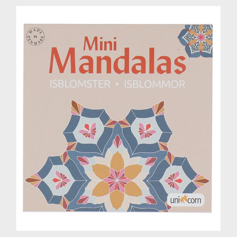 Mini Mandalas Malebog - Isblomster