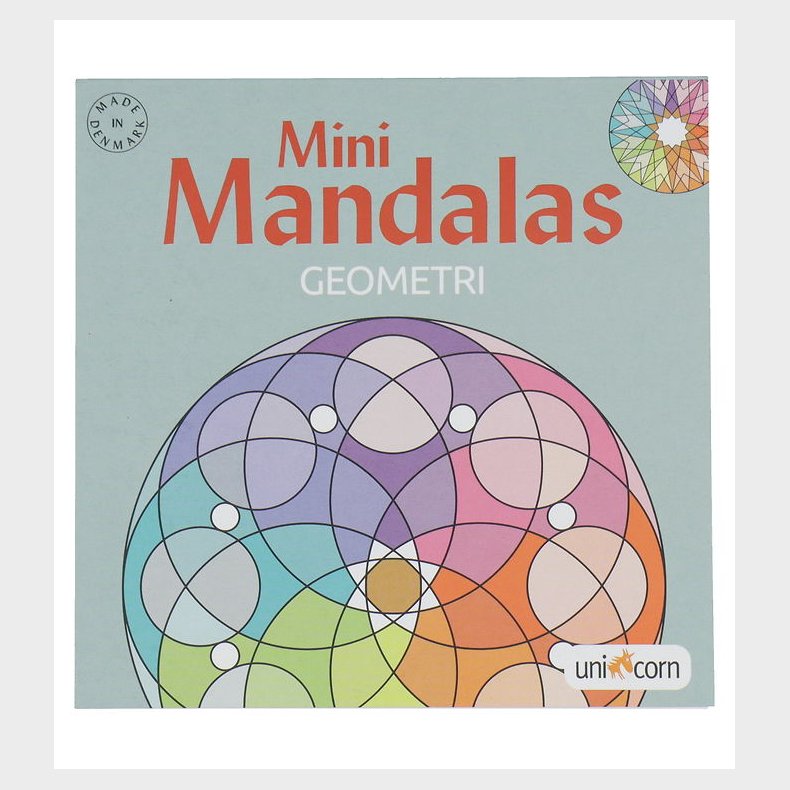 Mini Mandalas Malebog - Geometri