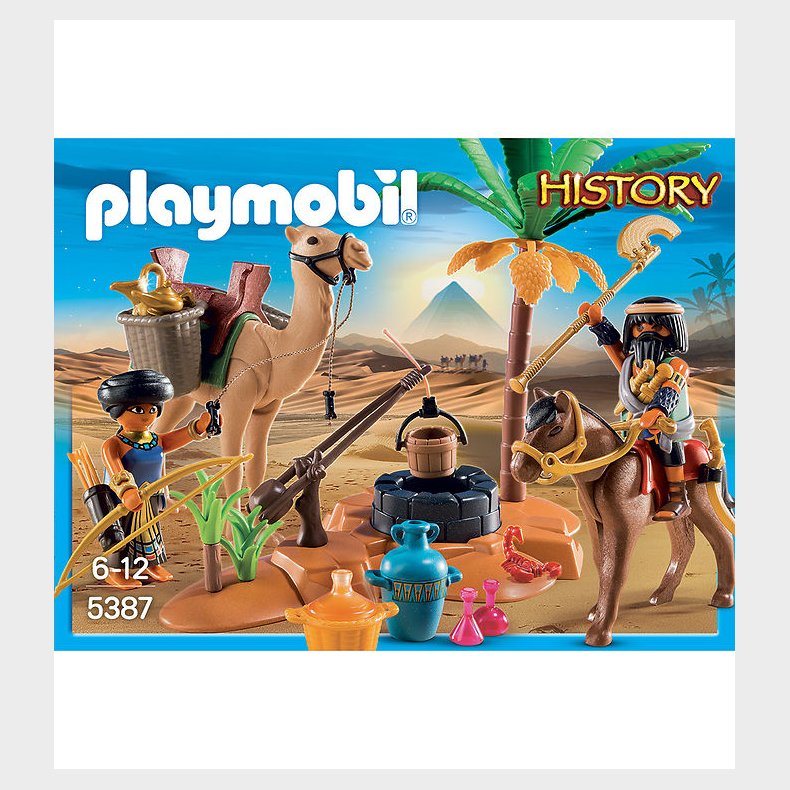 Playmobil History - Gravplyndrernes Lejr - 5387 - 57 Dele