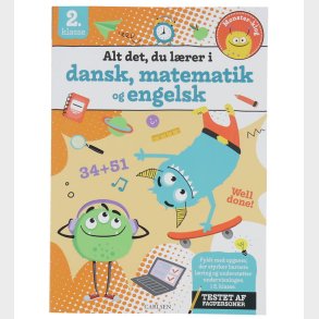 Forlaget Carlsen Opgavebog - Alt det du lrer i Dansk, Matematik