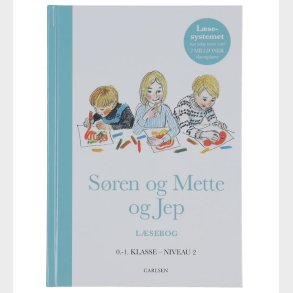 Forlaget Carlsen Lsebog - Sren og Mette og Jep - 0.-1. Klasse