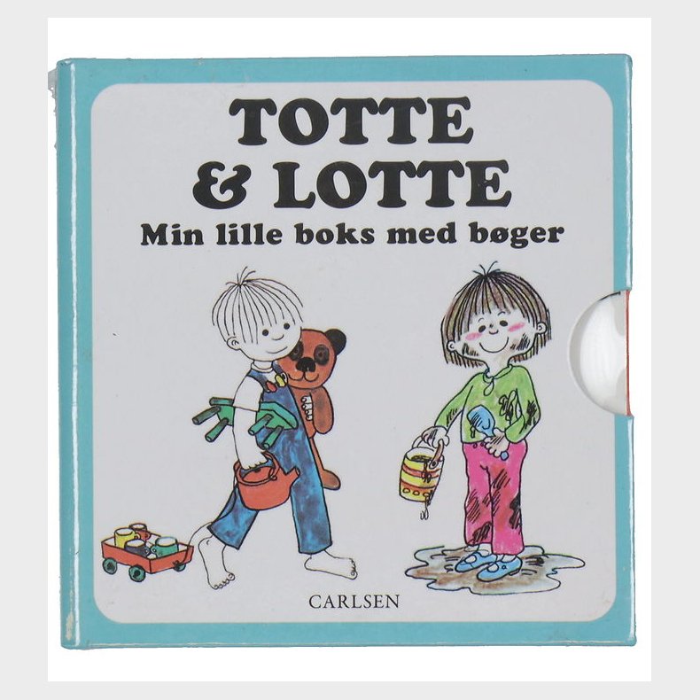 Forlaget Carlsen Bger - Totte &amp; Lotte: Min lille boks med 4 bg