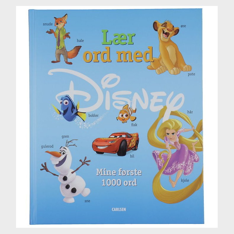 Forlaget Carlsen Bog - Lr Ord med Disney - Mine Frste 1000 ord