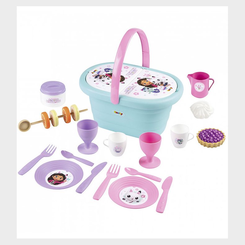 Smoby Picnickurv - 21 Dele - Gabby's Dukkehus