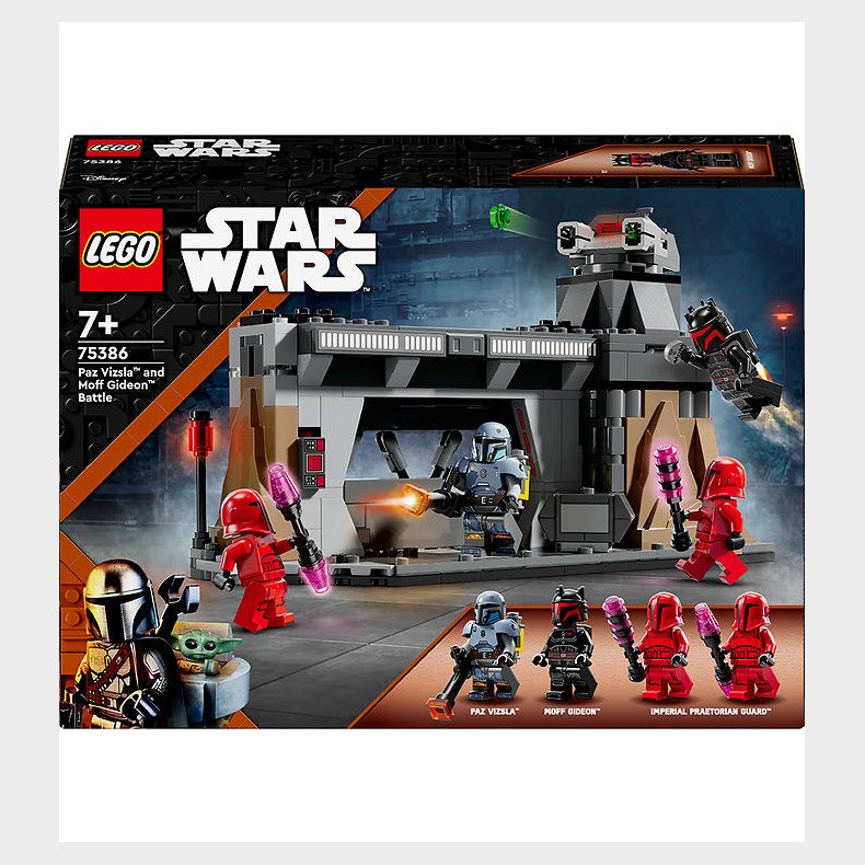 LEGO Star Wars - Paz Vizsla Og Moff Gideons Kamp 75386 - 289 De