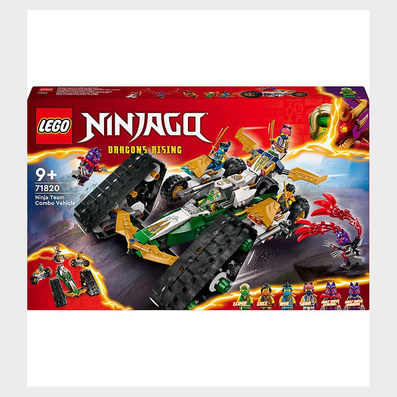 LEGO Ninjago - Ninjateamets Kombikretj 71820 - 576 Dele
