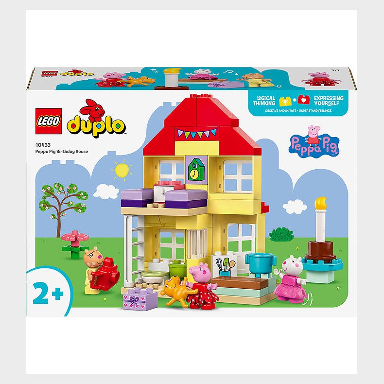 LEGO DUPLO - Gurli Gris' Fdselsdagshus 10433 - 59 Dele