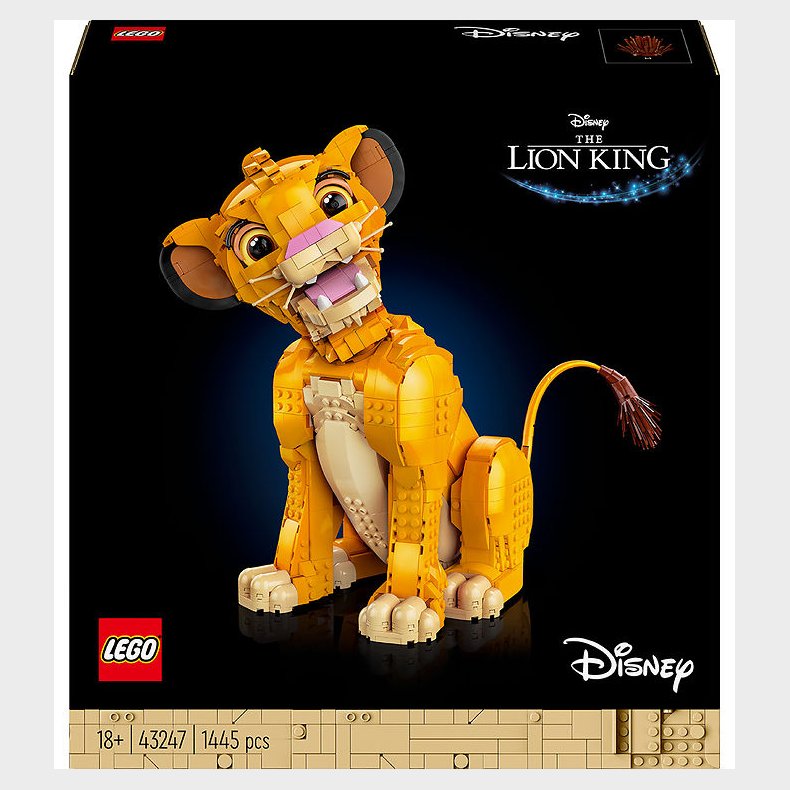 LEGO Disney - Ung Simba - Lvernes Konge 43247 - 1445 Dele