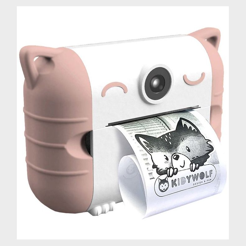 Kidywolf Kamera m. Printer - Kidyprint - Camera Peach