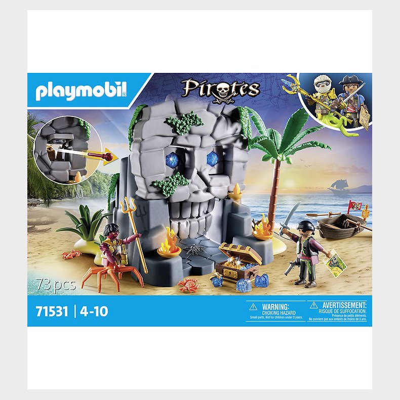 Playmobil Pirates - Skull Island - 71531 - 73 Dele