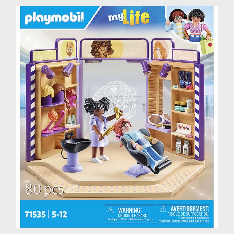 Playmobil My Life - Frisrsalon - 71535 - 80 Dele