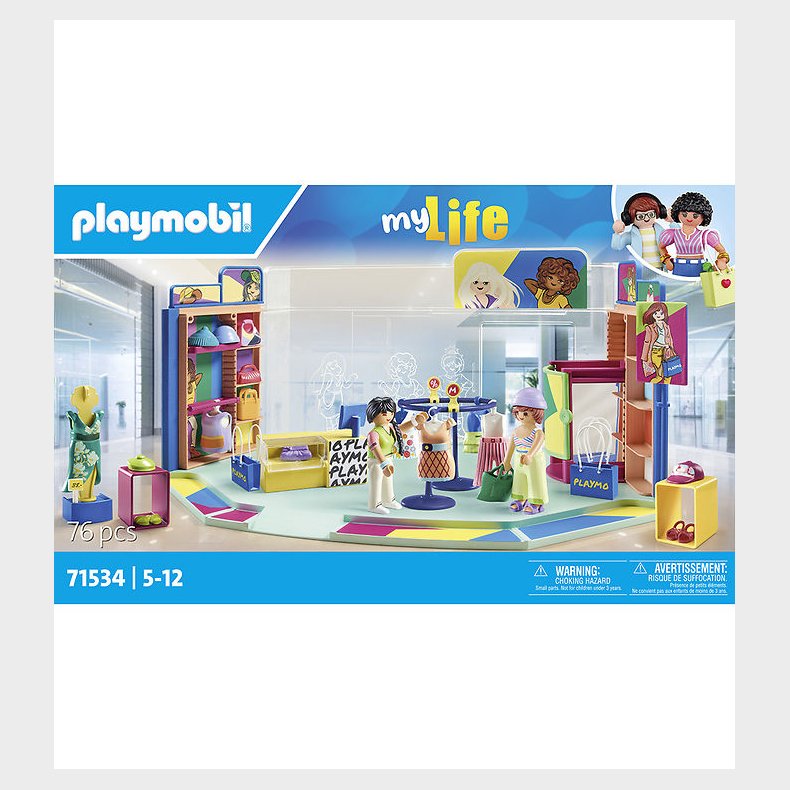 Playmobil My Life - Modebutik - 71534 - 76 Dele