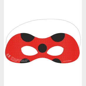 Decorata Party Masker - 6-pak - Miraculous Ladybug
