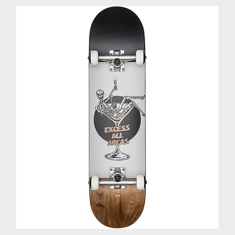 Globe Skateboard - 8'' - G1 Excess - Hvid/Brun