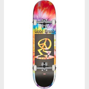 Globe Skateboard - 7,6'' - Peace Man Mid - Spiral Dye/Sort