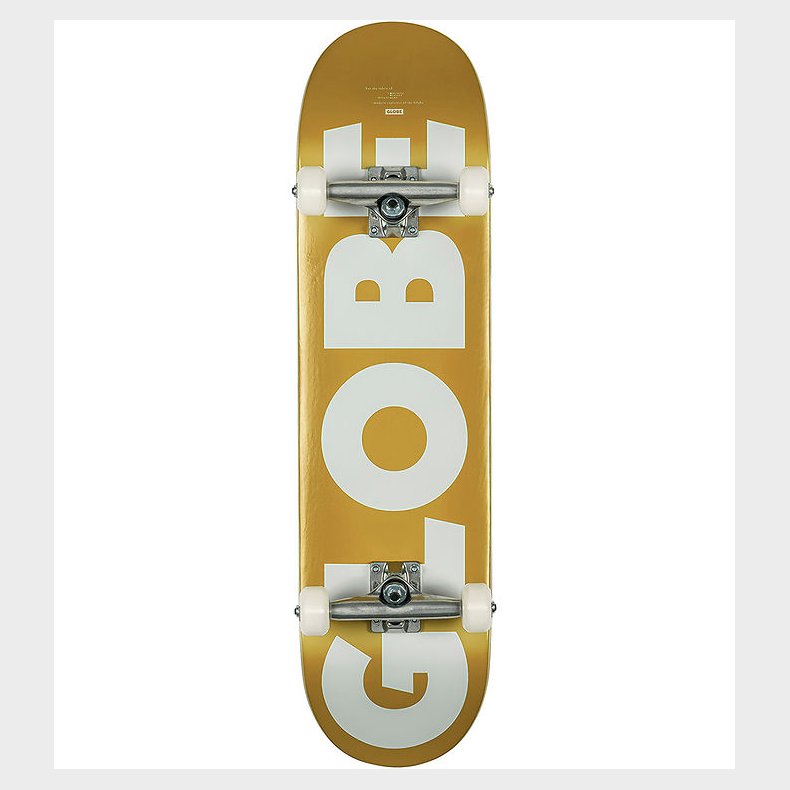 Globe Skateboard - 7,75'' - G0 Fubar - Hazel/ Hvid