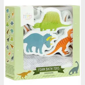 A Little Lovely Company Badelegetj - 14 stk. - Dinosaurs
