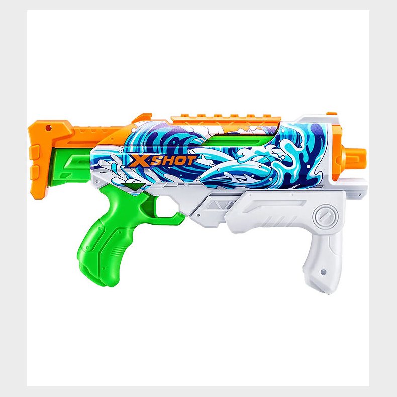 X-SHOT Vandpistol - Skins Hyperload Fast-Fill - 500 ml - Waves