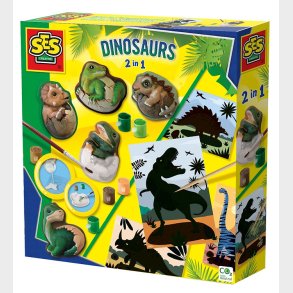 SES Creative - Stb & Mal - Dinoer m. Skrabeark