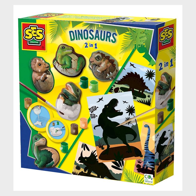SES Creative - Stb &amp; Mal - Dinoer m. Skrabeark