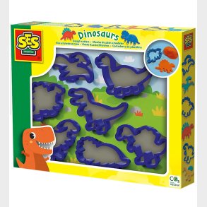 SES Creative Modellervoks Udstikkere - Dinosaurer