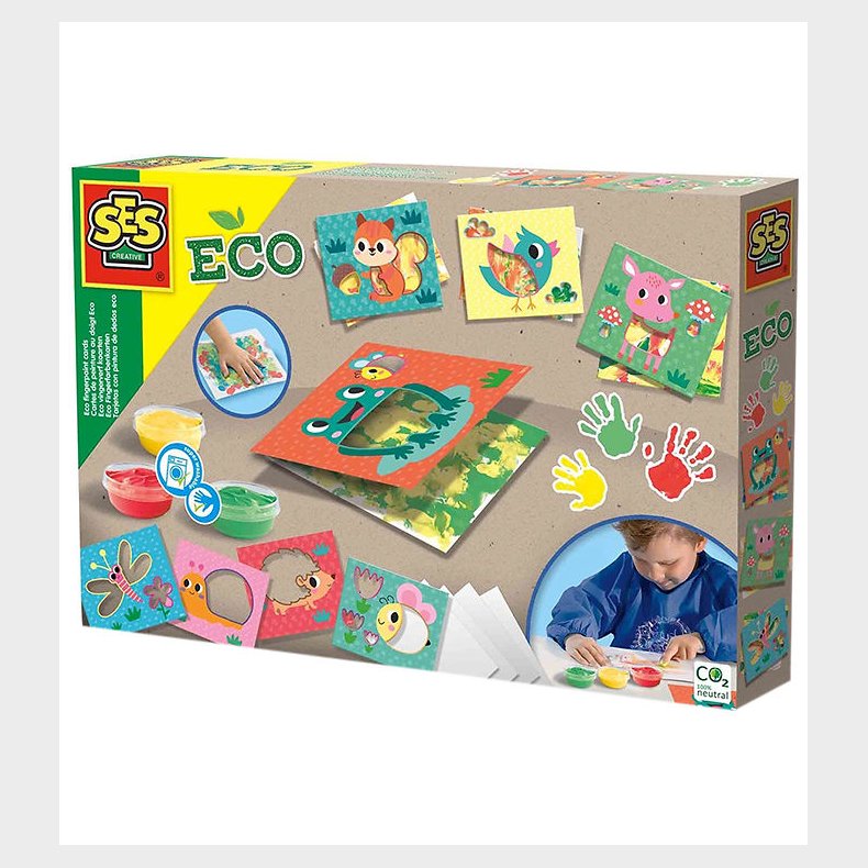 SES Creative - Fingermaling P Kort