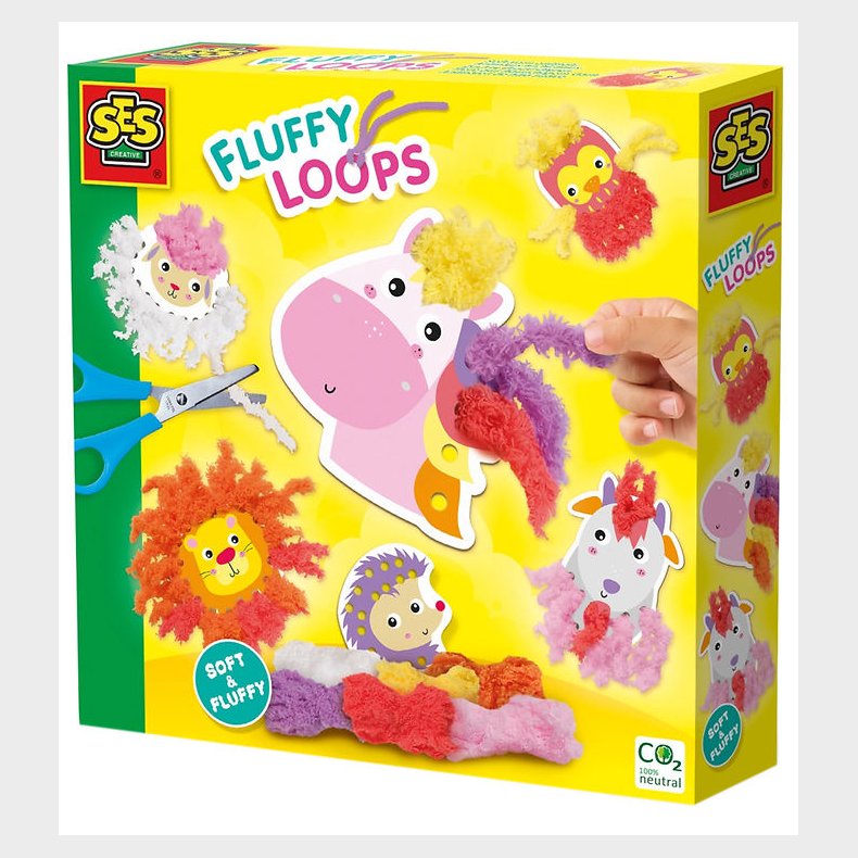 SES Creative - Broderikort - Broder Blde Dyr