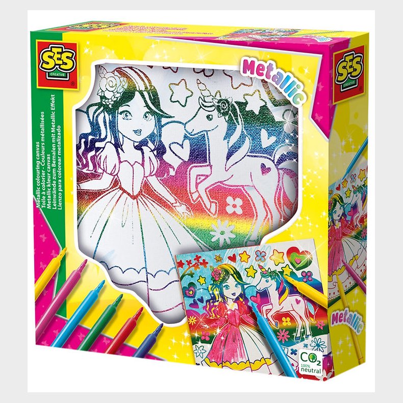 SES Creative - Farvelg Billede P Lrred - Metallic