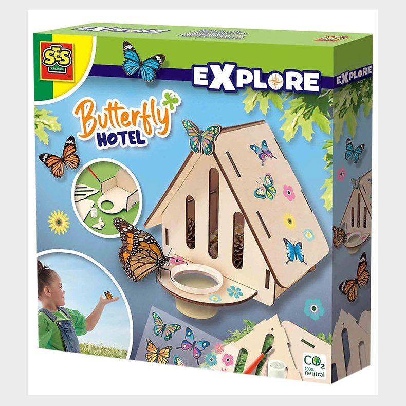 SES Creative - Explore - Insekthotel - Sommerfugle