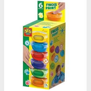 SES Creative Fingermaling - 6x45ml