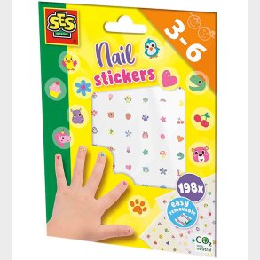 SES Creative - Negle Klistermrker - 198 stk
