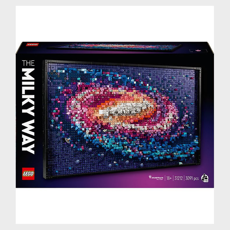 LEGO Art - Galaksen Mlkevejen 31212 - 3091 Dele
